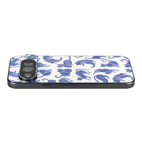 Blue Cats by Cat Coq Pixel 9 Pro XL Skin